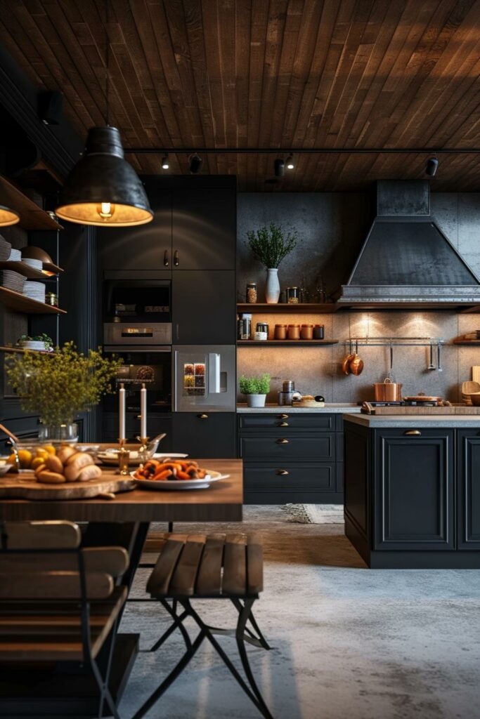 30+ Moody Farmhouse Kitchen Ideas for a Timeless Cooking Space