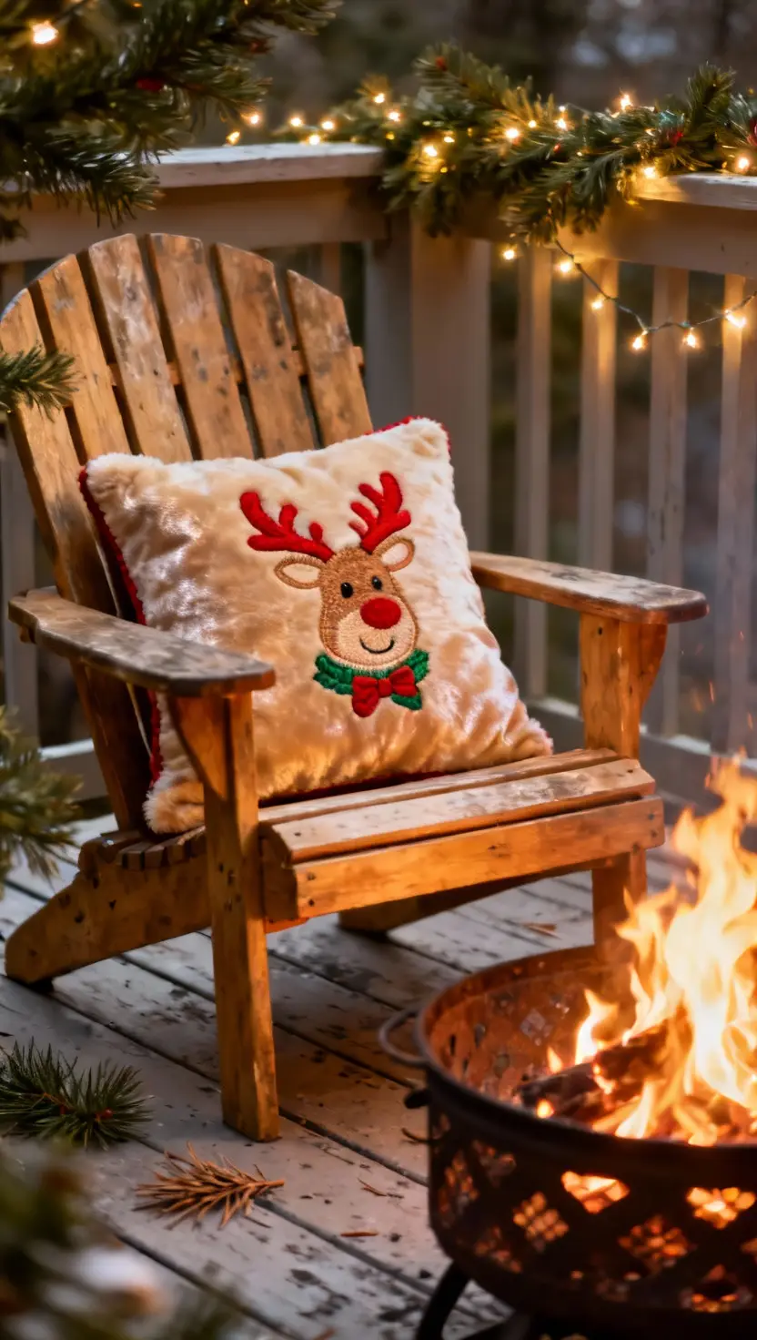 Add a Christmas Pillow