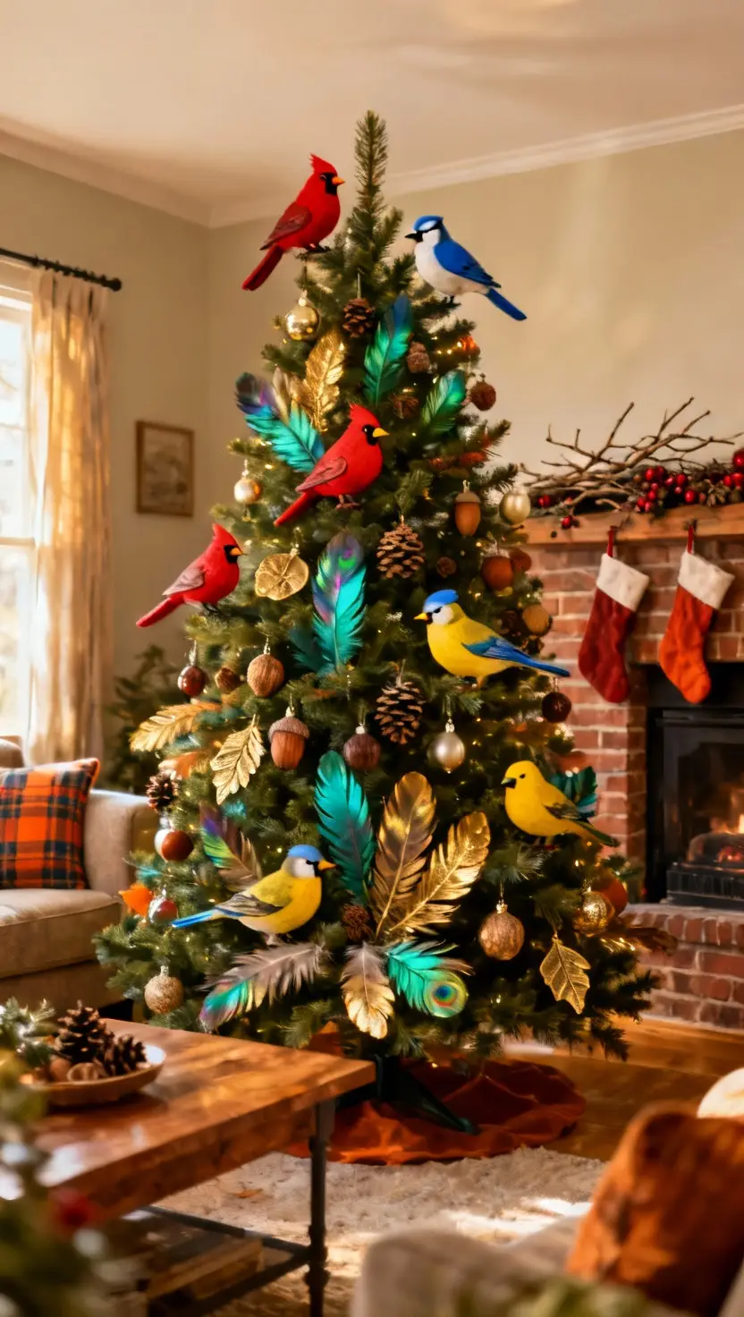 Birds of a Feather Christmas Tree