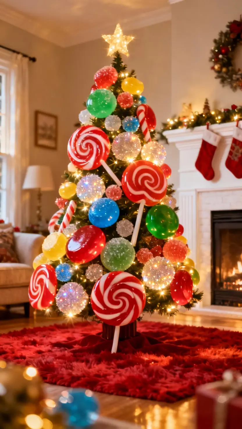 Traditional Rustic Christmas Tree