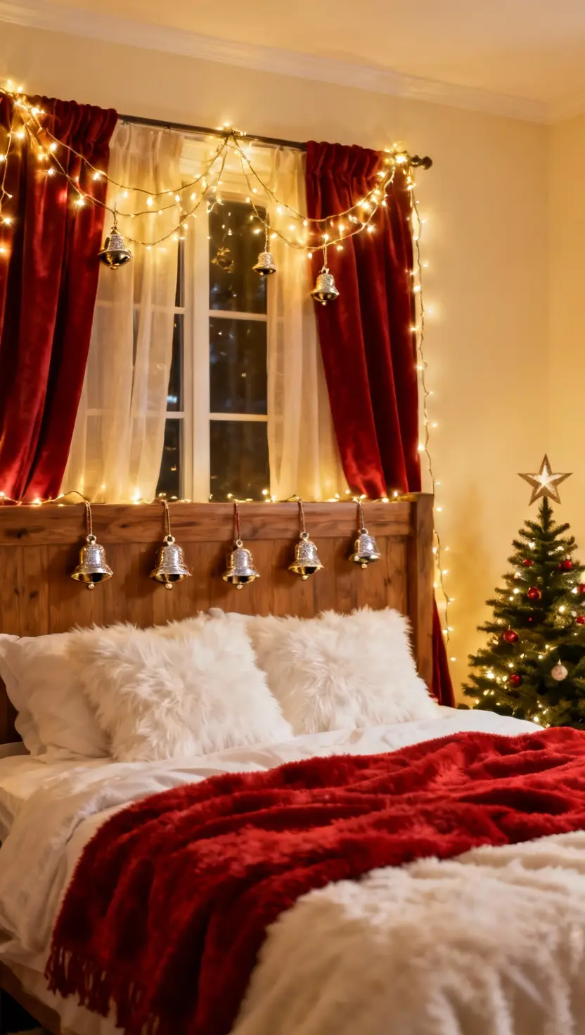 Christmas Bedroom With Jingle Bells