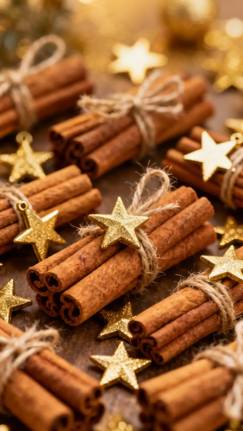 Cinnamon Stick and Ornament Bundles