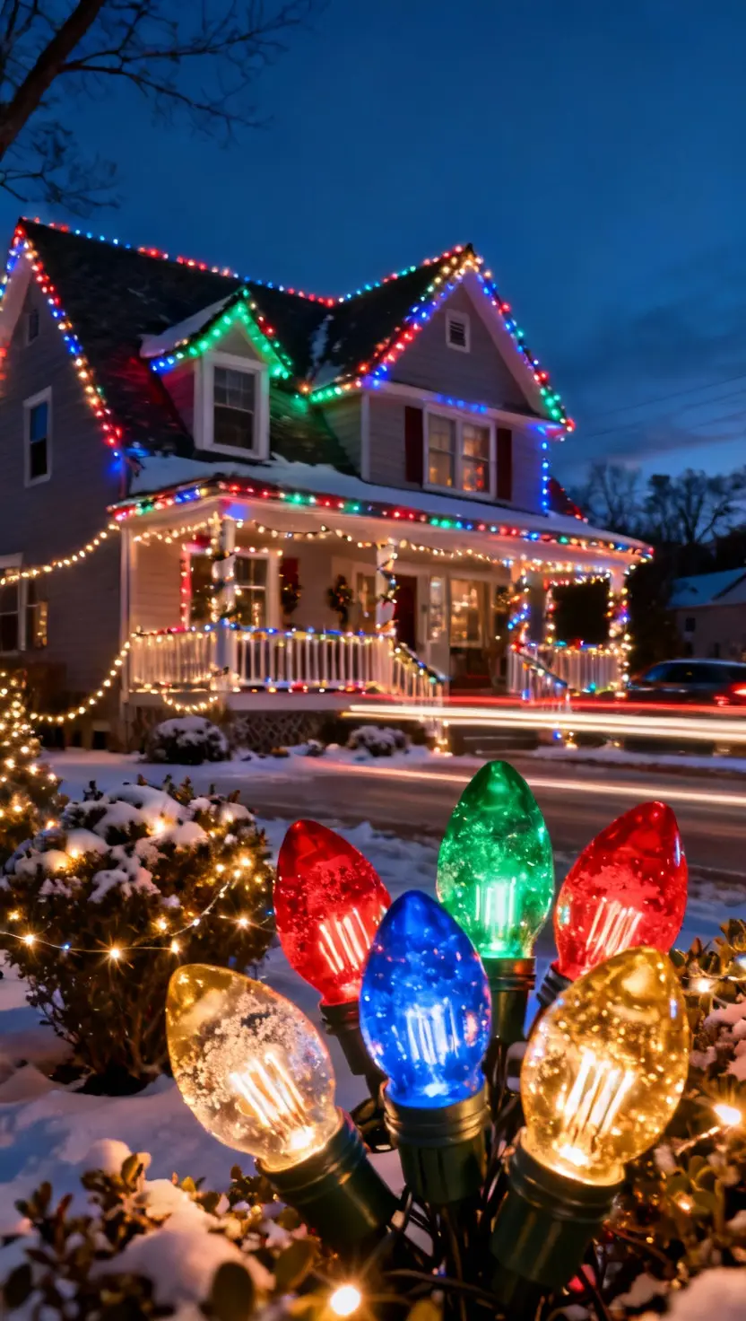Colorful Christmas Lights