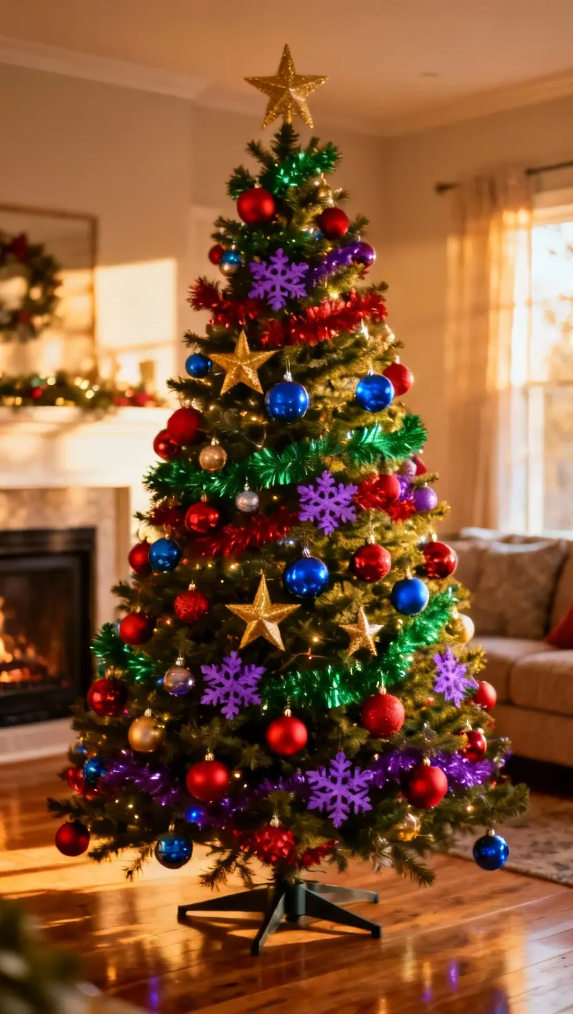 Colorful Christmas Tree