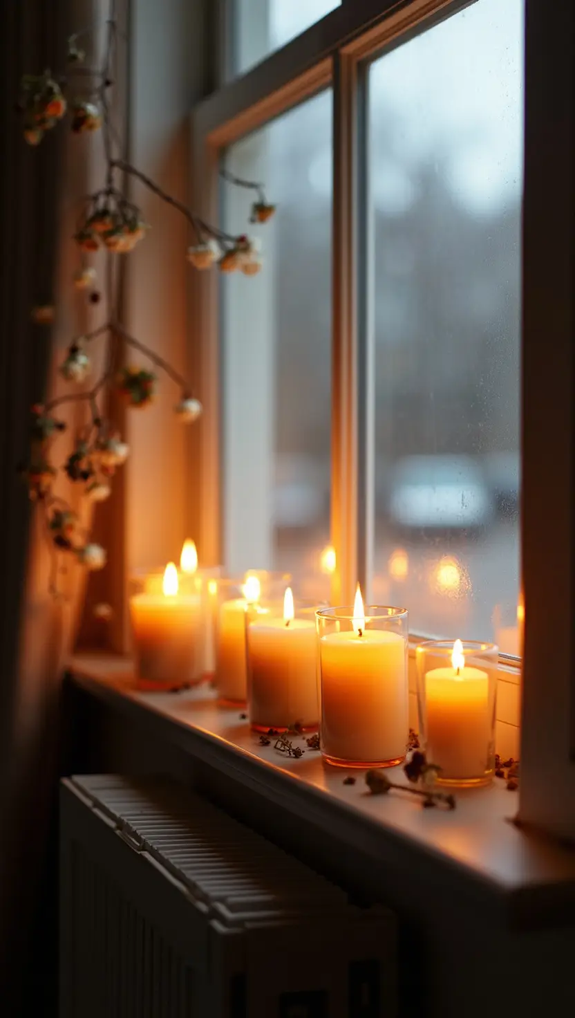 Create Candle Arrangements for Cozy Lighting