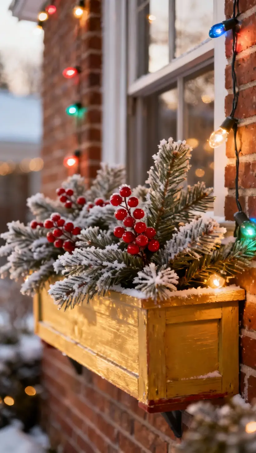 Decorate the Window Boxes