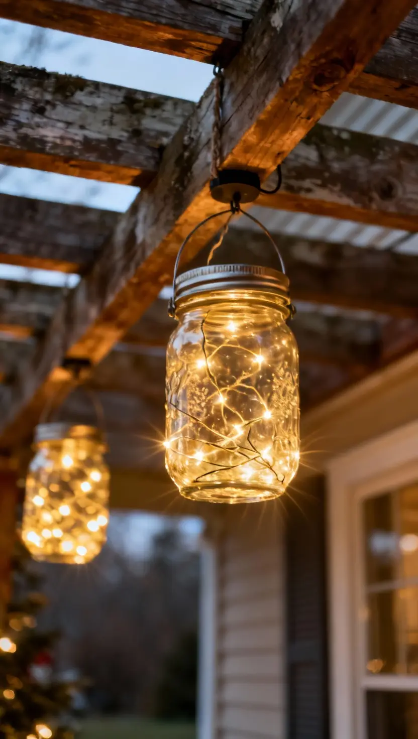 Diy Christmas Porch Lights
