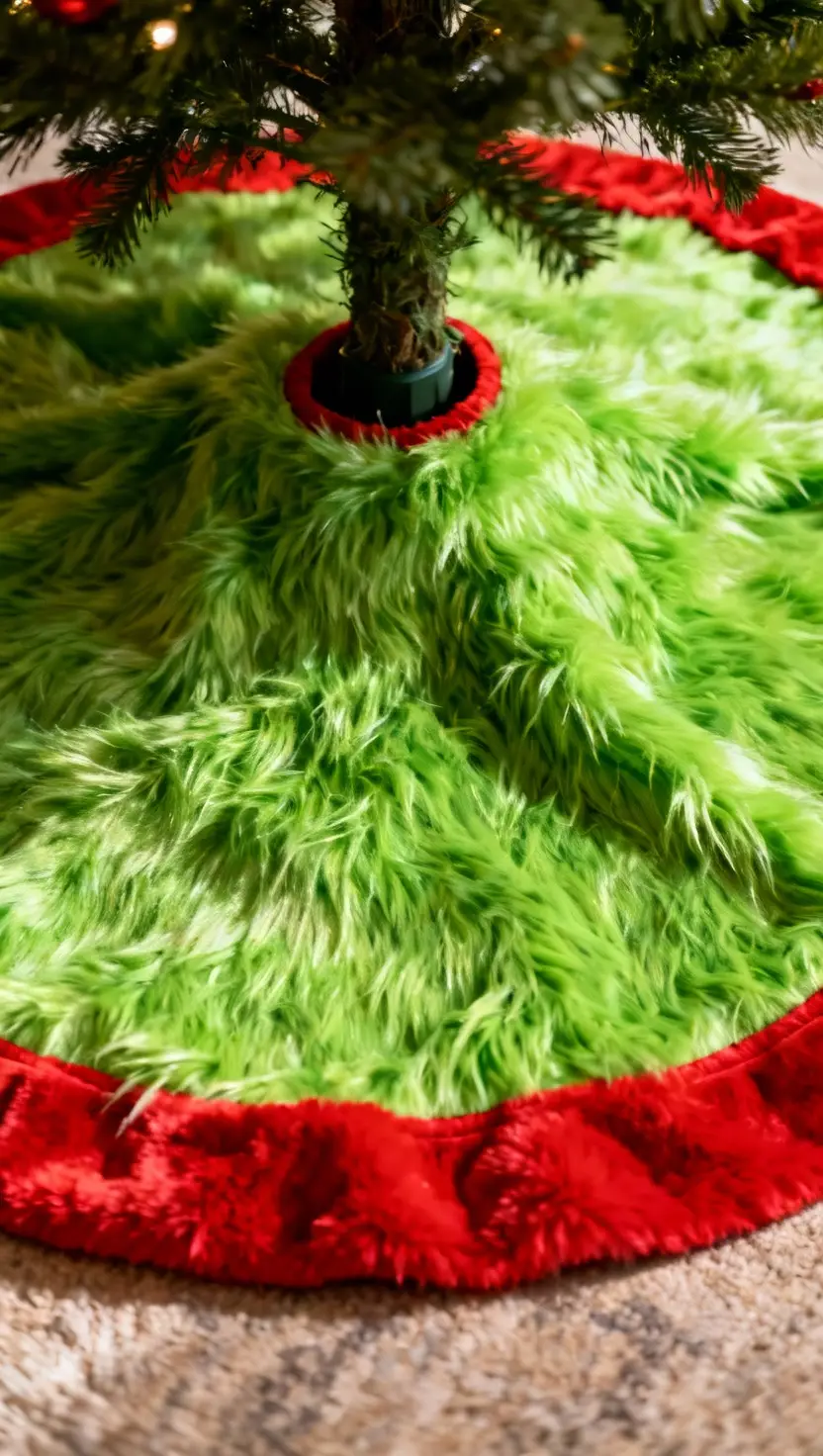 Grinch Inspired Tree Skirts