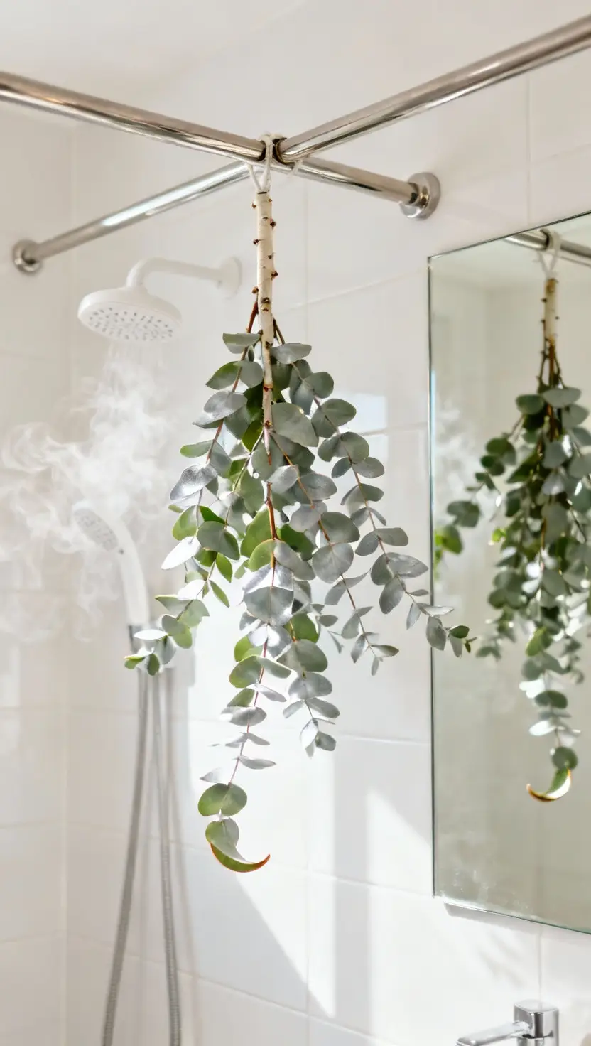 Hang a Eucalyptus Branch