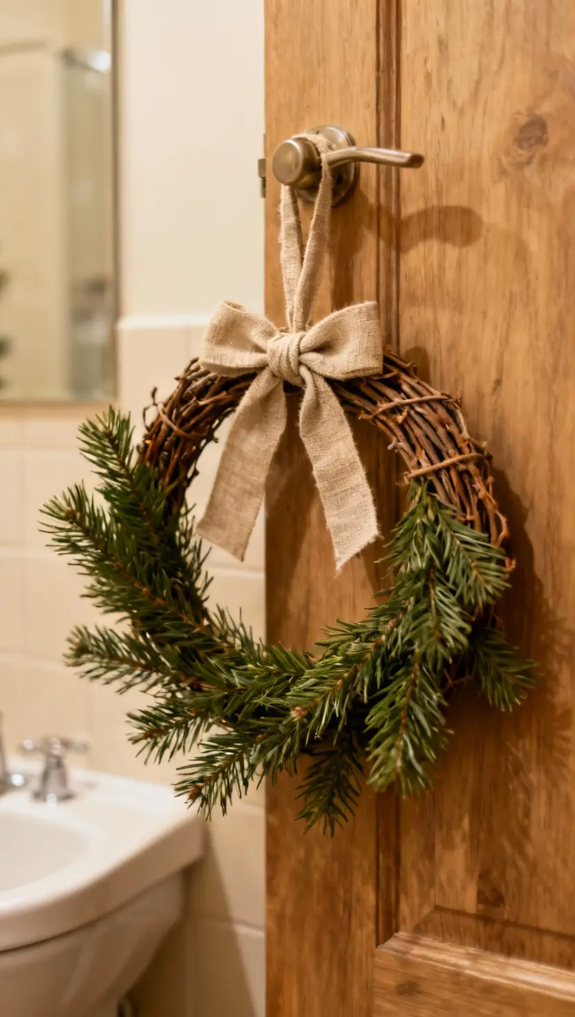 Hang a Simple Door Wreath