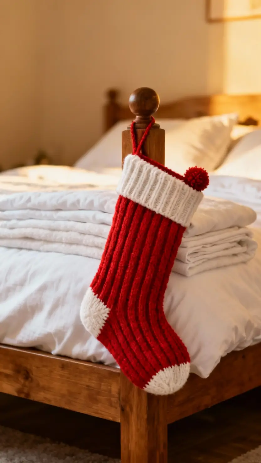 Hang a Stocking on the Bed