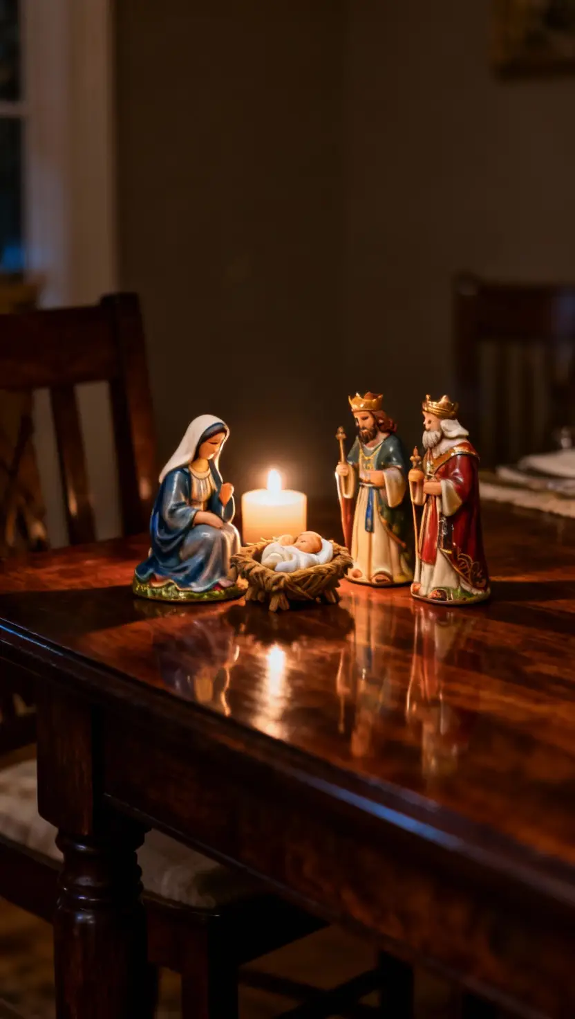 Illuminated Nativity Sets