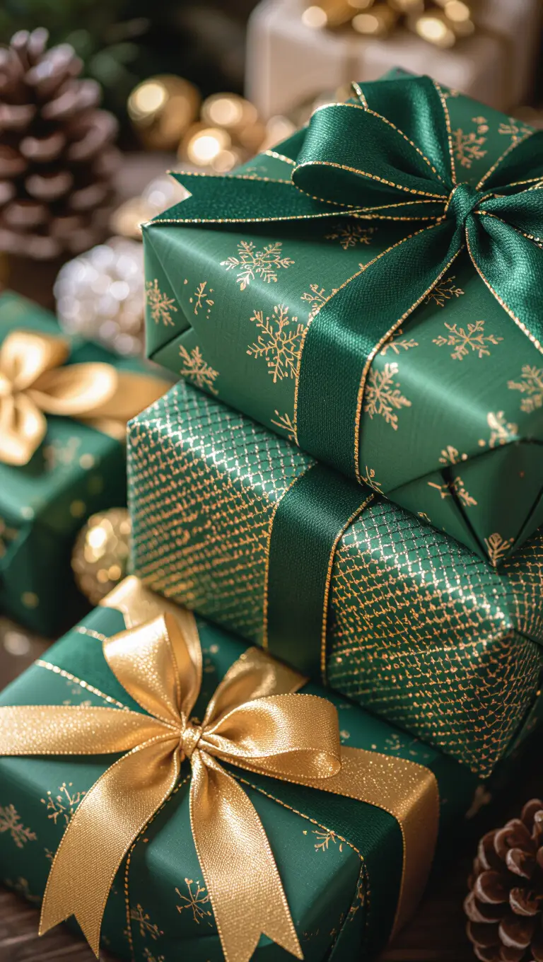 Let Ribbon and Gift Wrap Set a Color Scheme