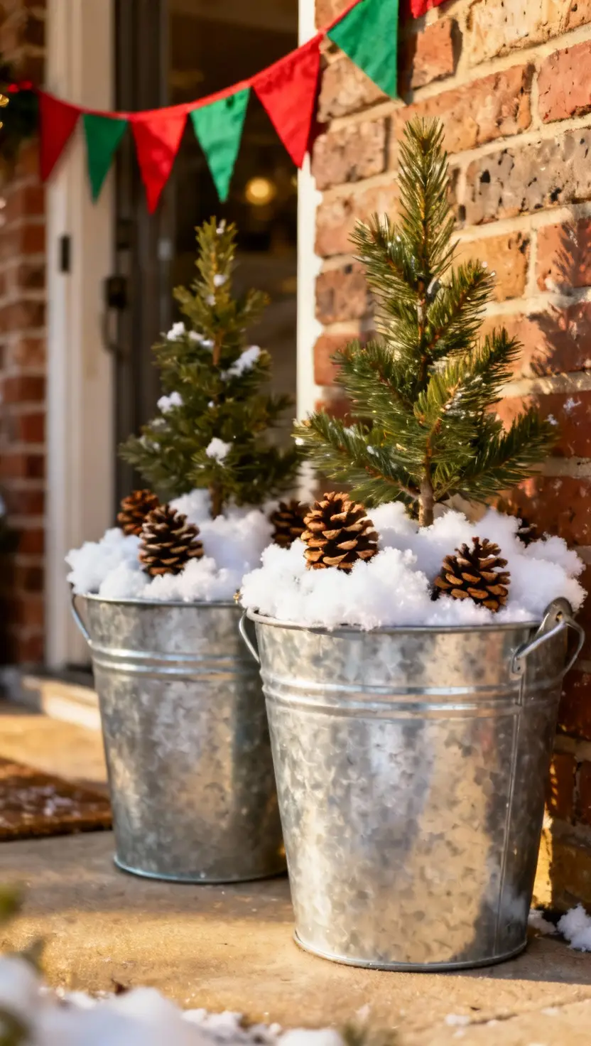 Make Diy Christmas Planters