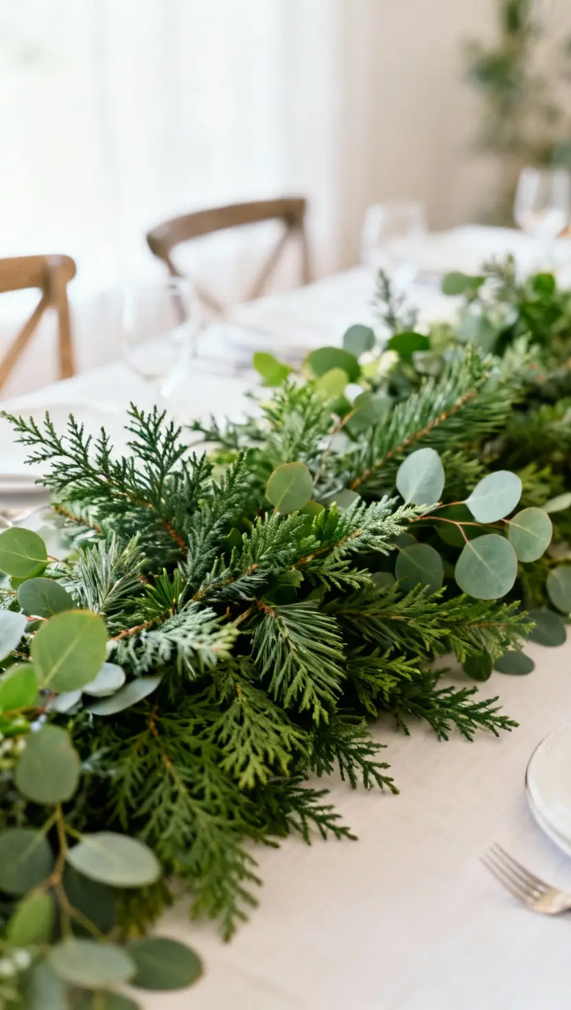 Natural Greenery Centerpiece