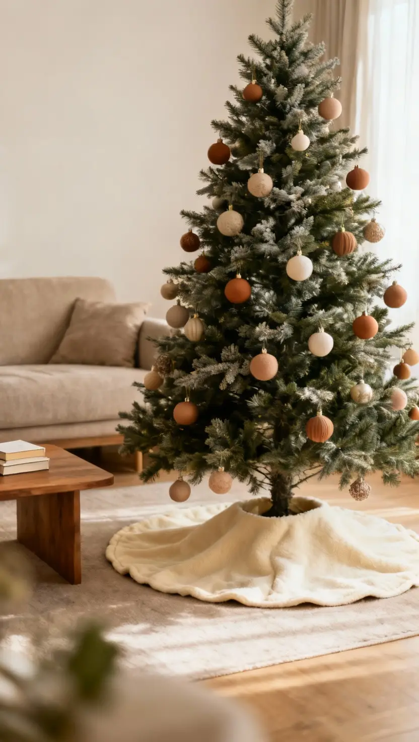 White-On-White Christmas Tree