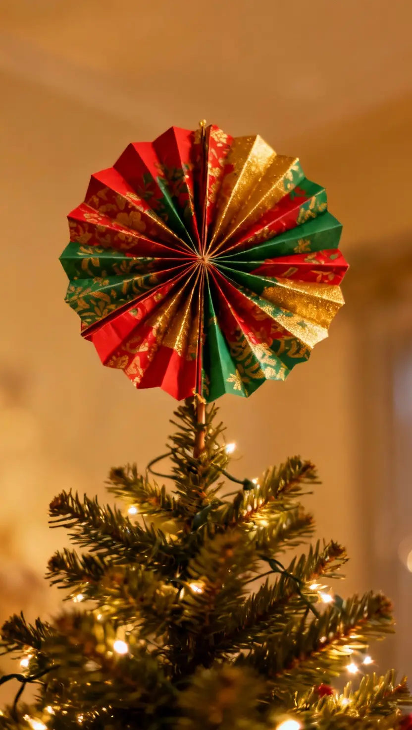 Paper Fan Topper