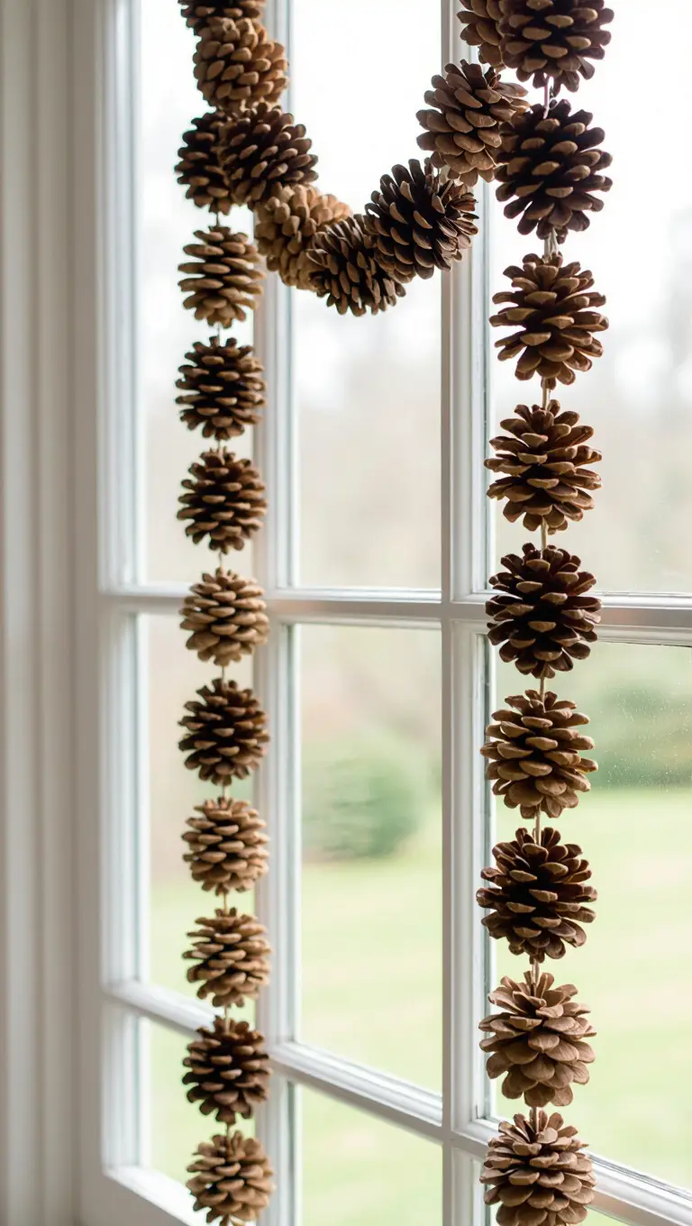 Pinecone Garland Inspiration