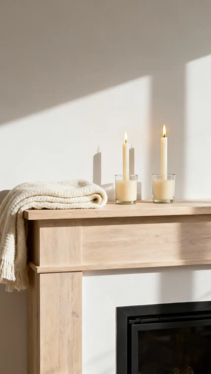 Scandinavian Hygge Mantel Styling Tips