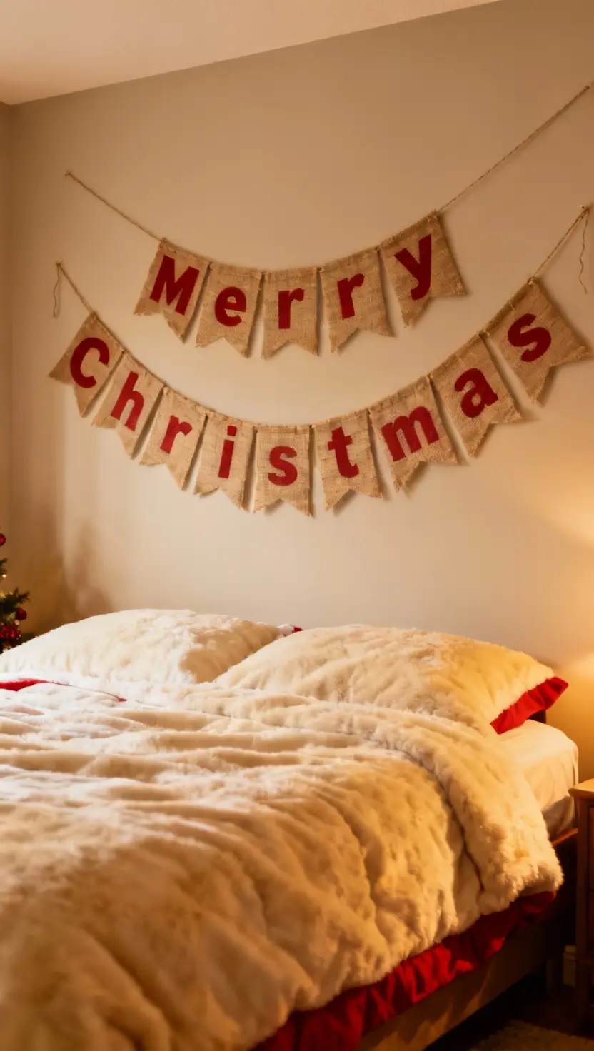 String a Christmas Banner