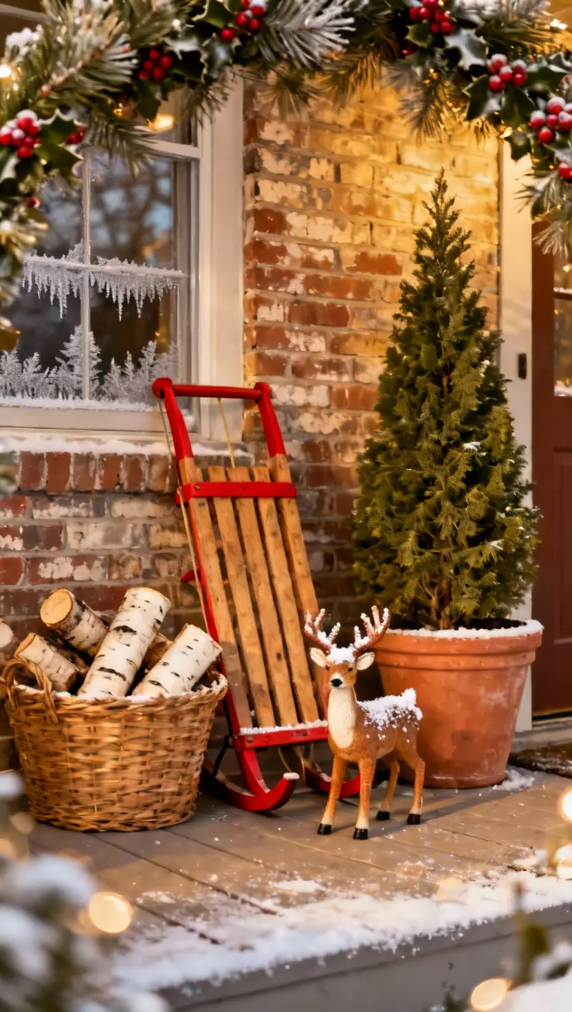 Style a Porch Vignette