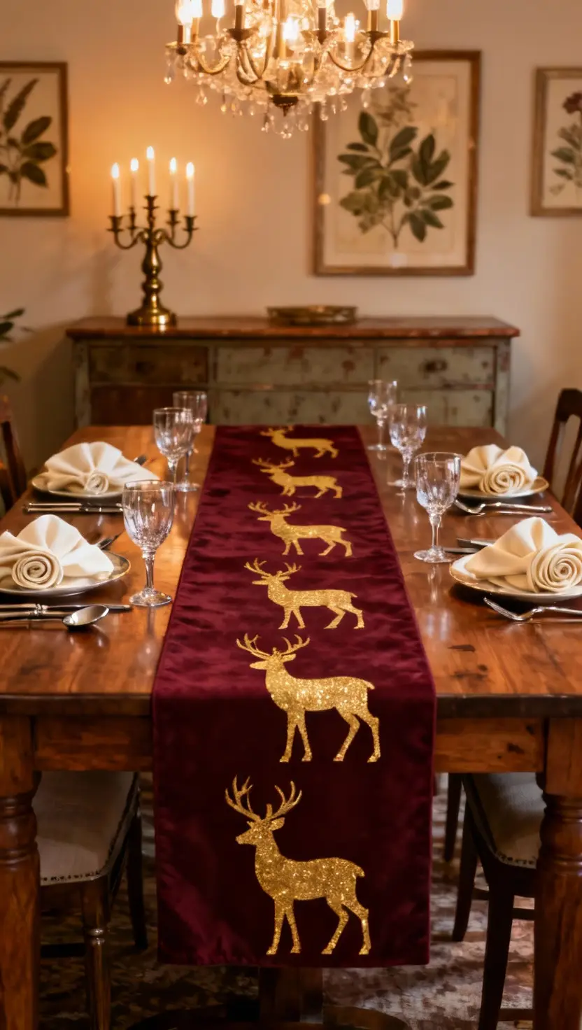Table Runners With Festive Patterns