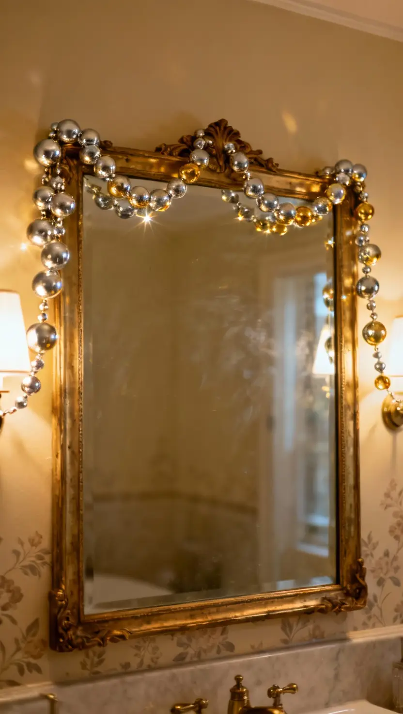 Try a Mercury Glass Garland