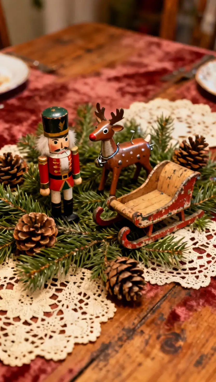 Vintage Toy Centerpiece