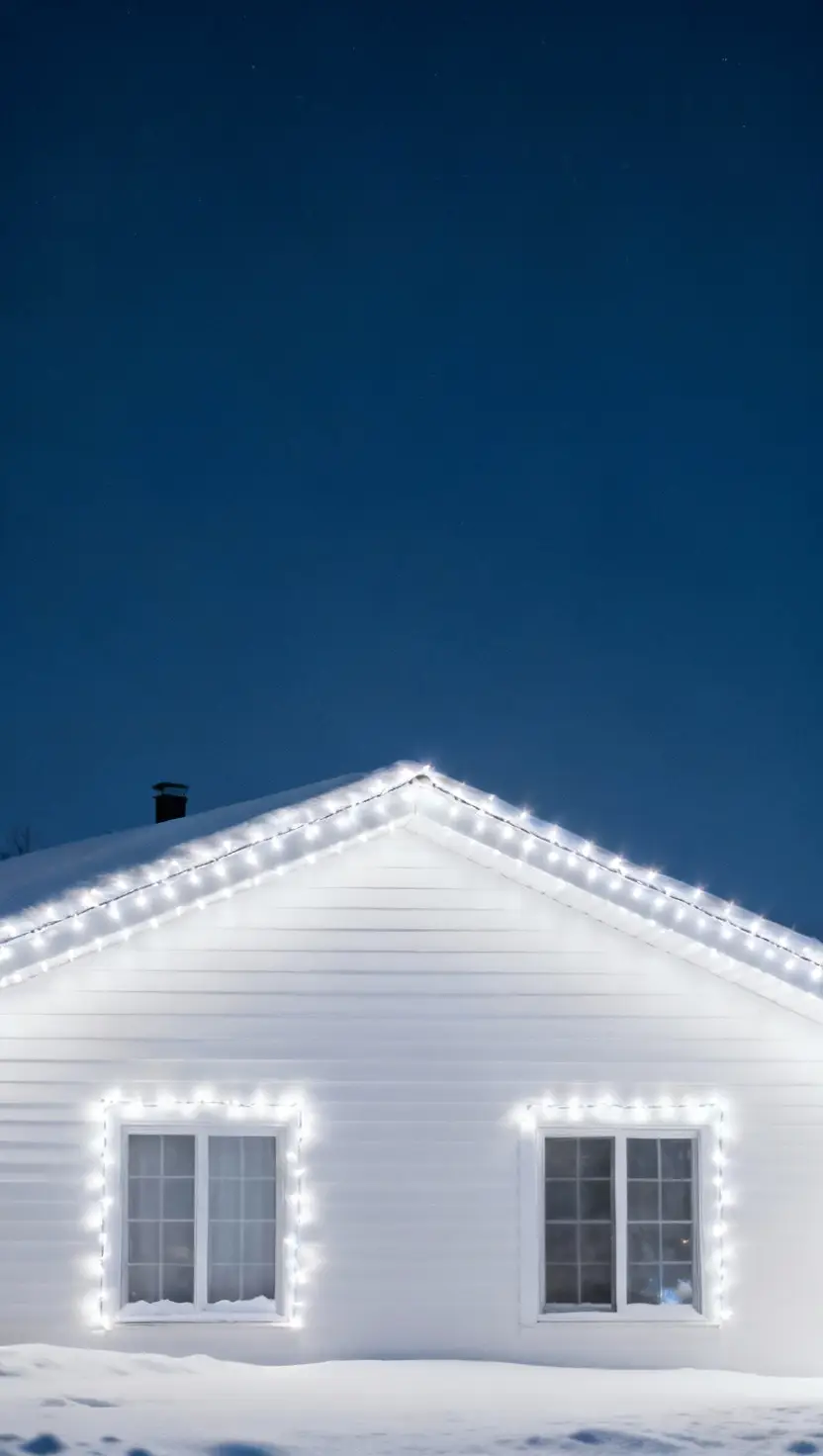White Christmas Lights
