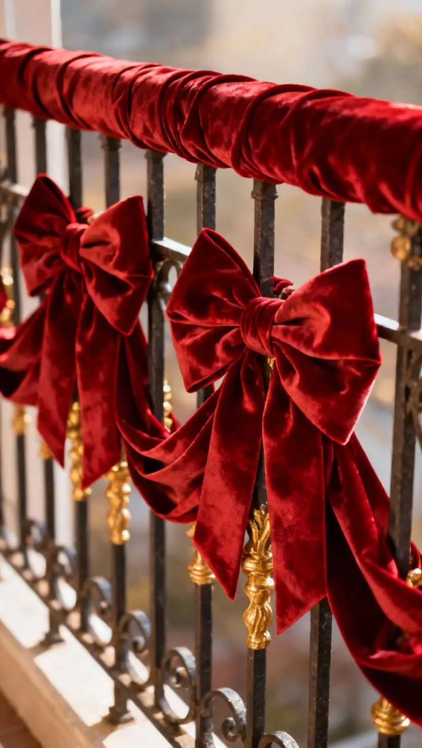 Wrap the Balcony With Bows