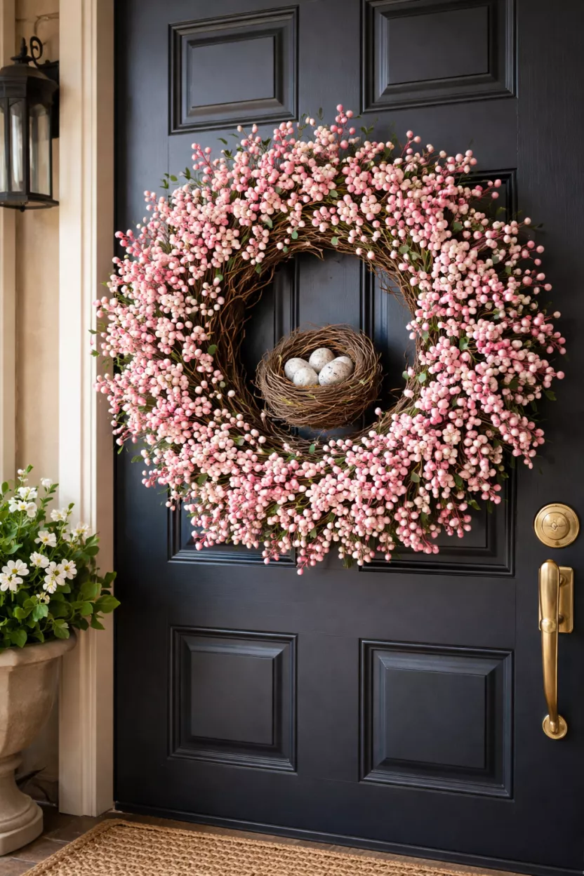 23 DIY Easter Wreaths for Front Door that Look Expensive