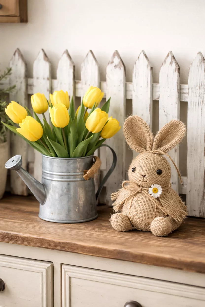 24 Farmhouse Easter Decor Ideas for a Rustic Touch