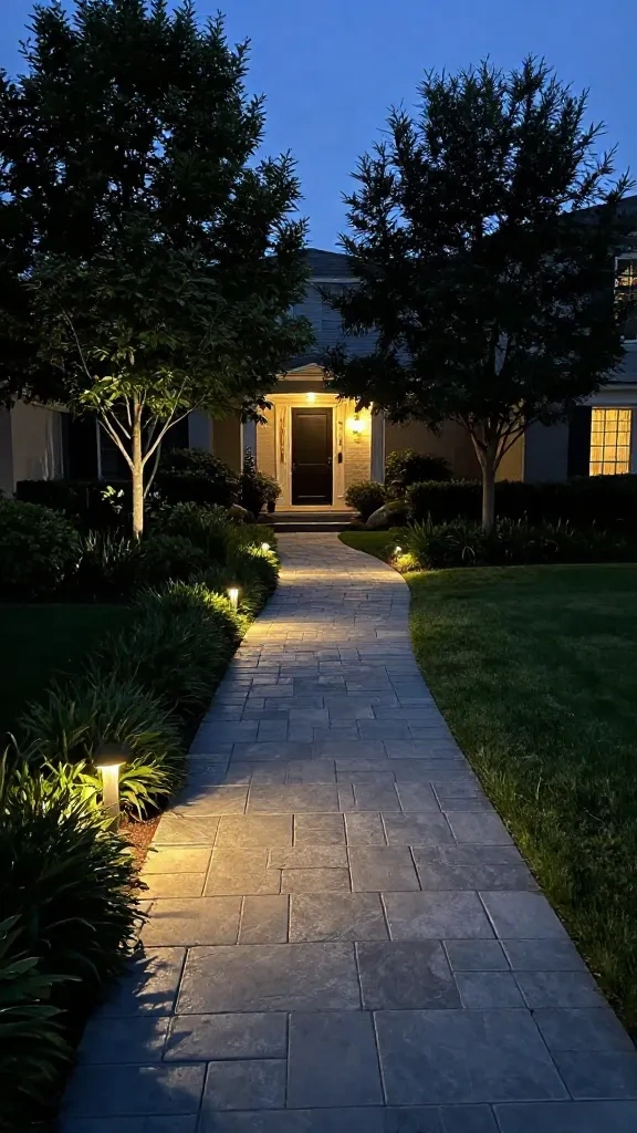 Pathway and Accent Spot Lighting
