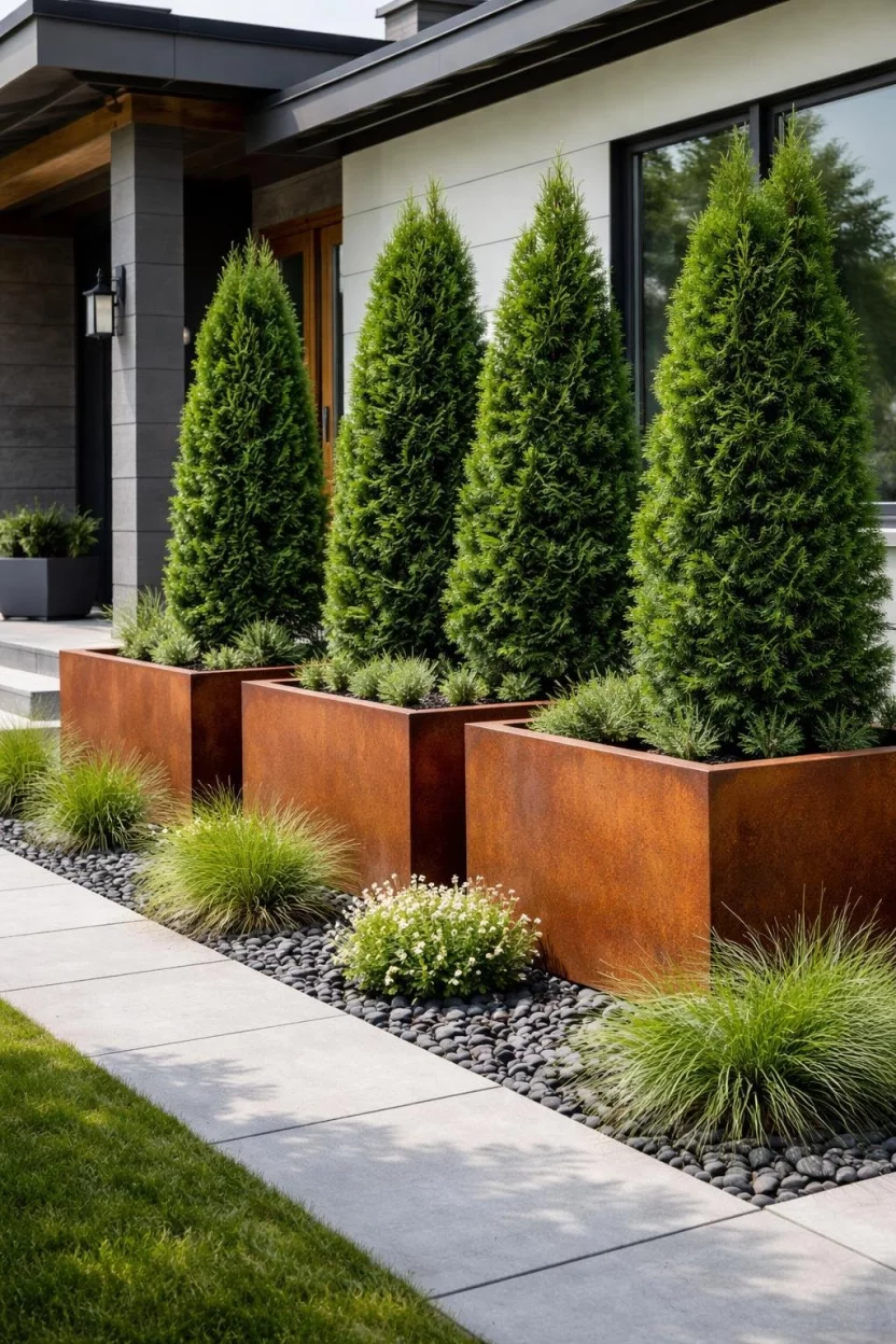 19 Modern Front Yard Ideas