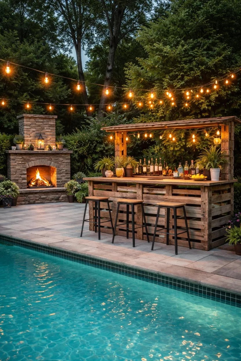 23 Pool Bar Design Ideas
