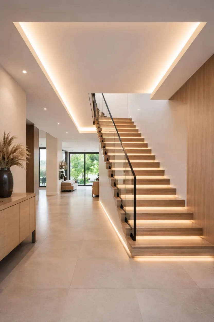 15 Staircase Lighting Ideas