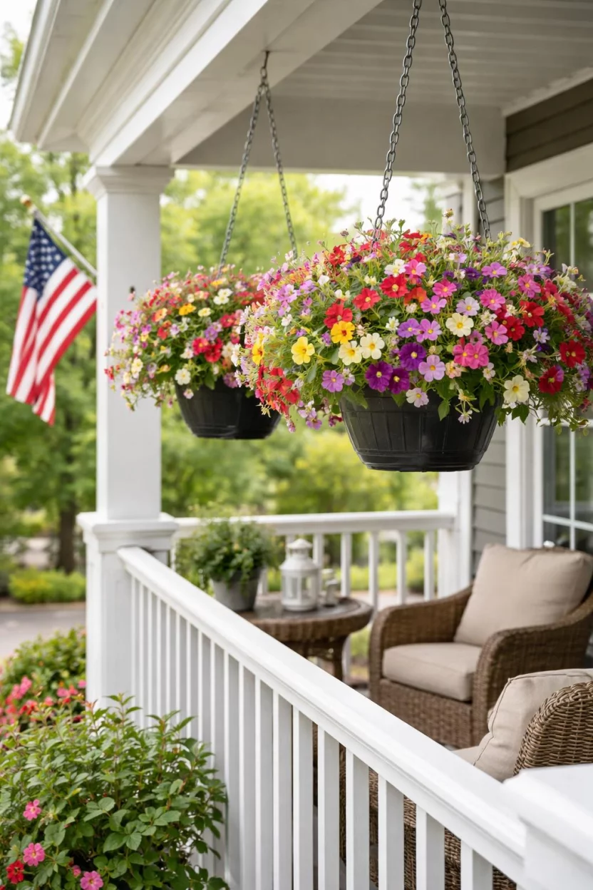 23 Balcony Flower Ideas