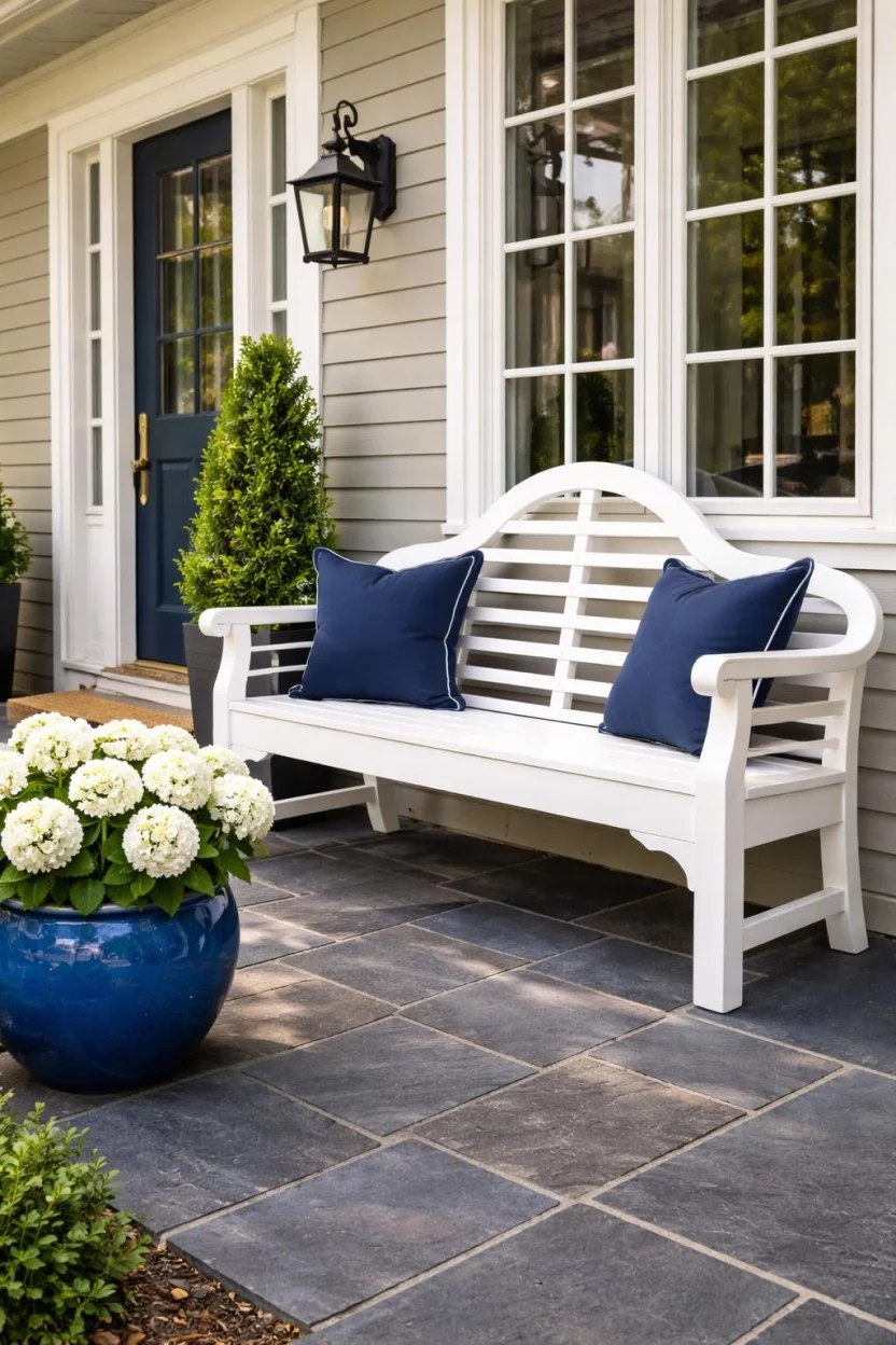 19 Front Porch Bench Ideas