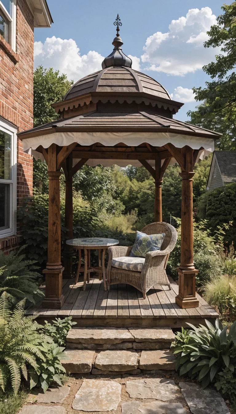 19 Gazebo Furniture Ideas