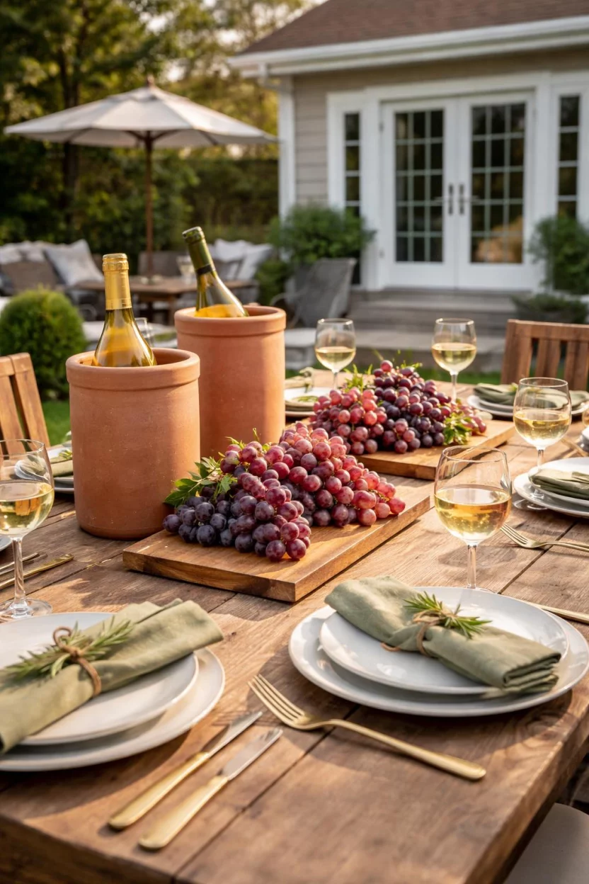 23 Outdoor Dining Table Decor Ideas