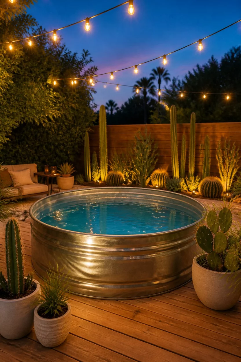 18 Stock Tank Pool Ideas
