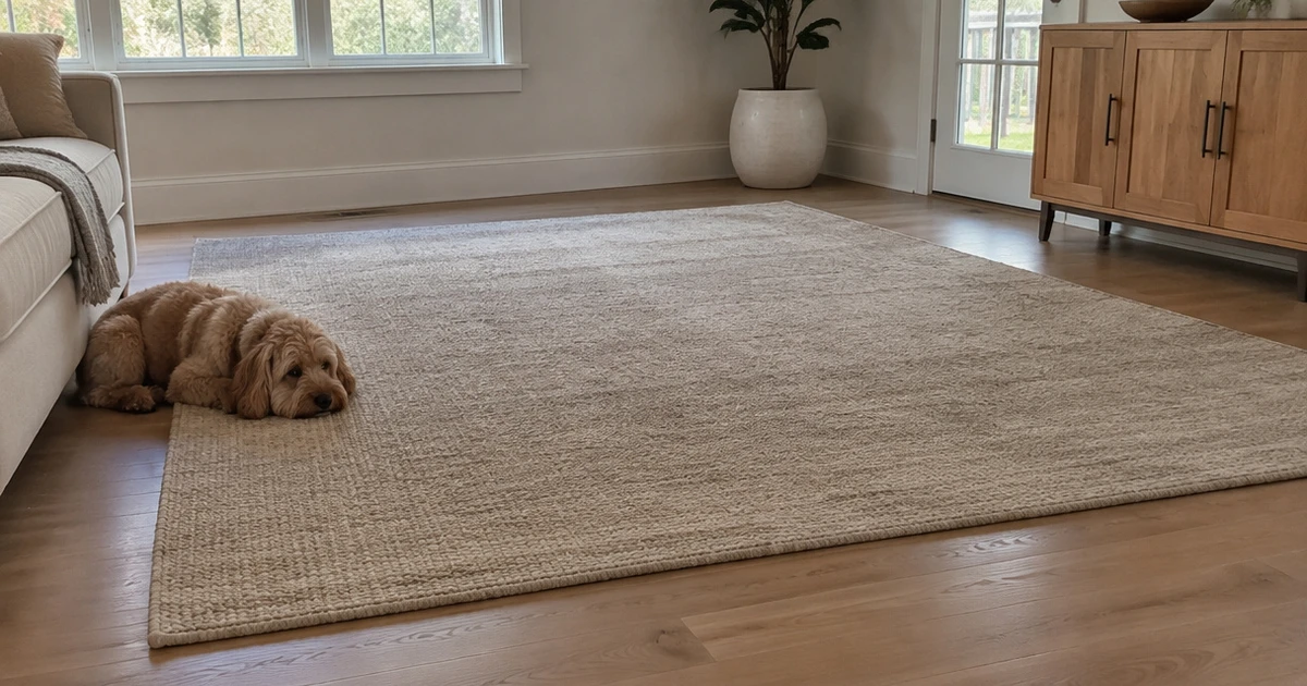 8 Best Area Rugs for Living Rooms with Pets 2026
