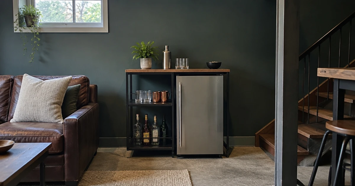 7 Best Bar Carts and Mini Fridges for Basement Bars 2026