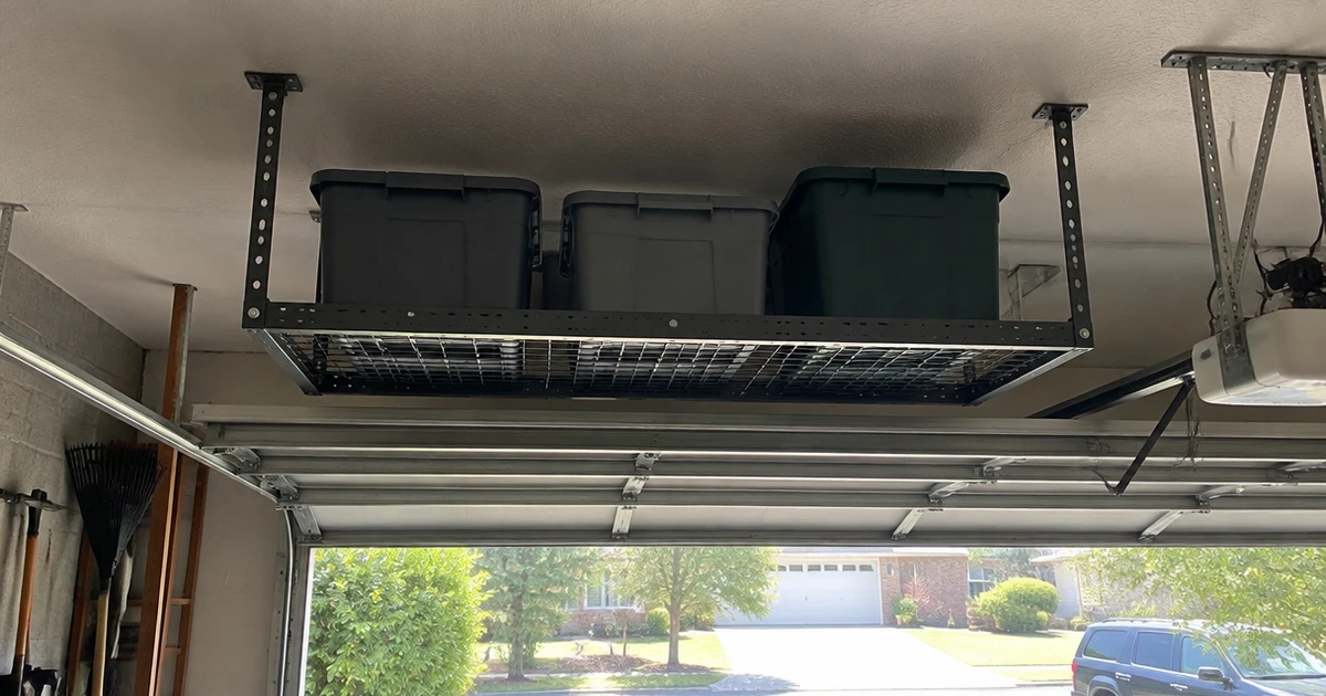 9 Best Ceiling Storage Racks for Garages 2026