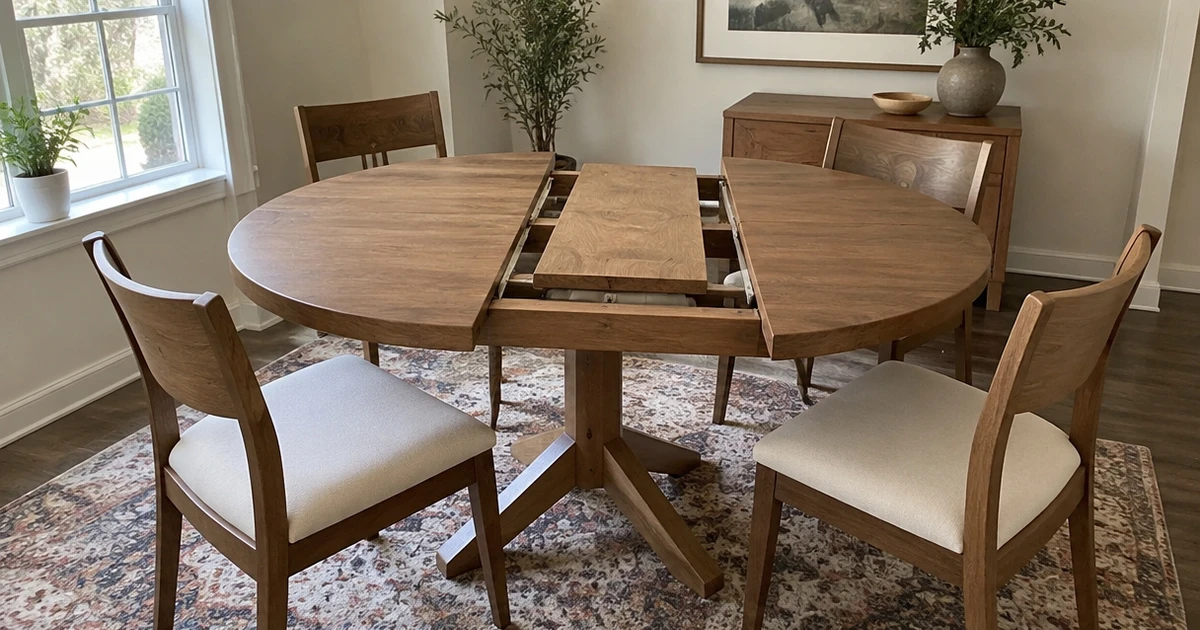 8 Best Extendable Dining Tables for Small Spaces 2026