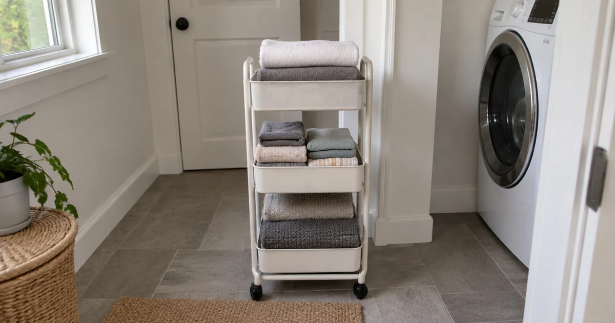 8 Best Rolling Laundry Carts for Narrow Spaces 2026