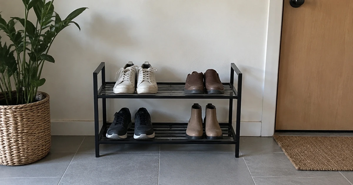 7 Best Shoe Racks for Small Entryways 2026