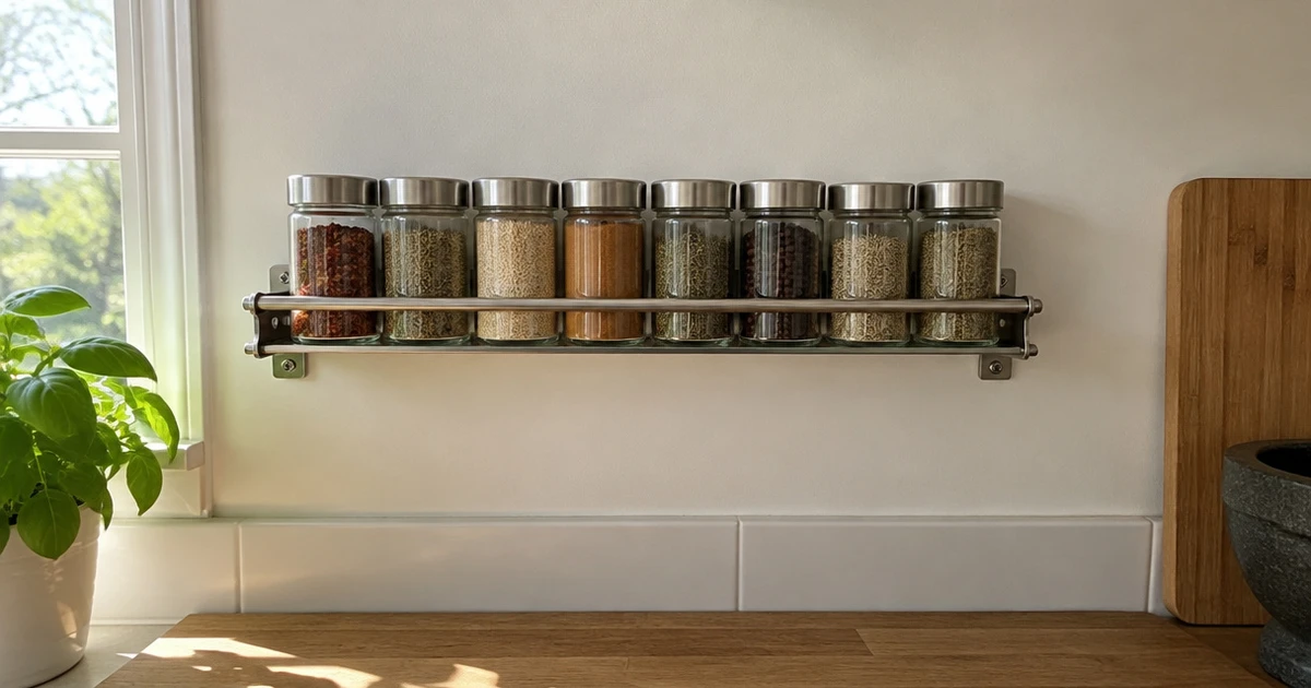 8 Best Spice Racks for Small Kitchens 2026
