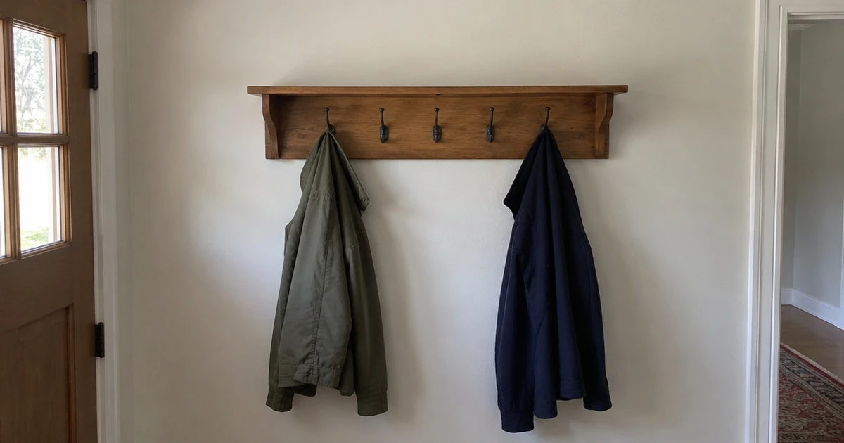9 Best Wall Mounted Coat Racks for Entryways 2026