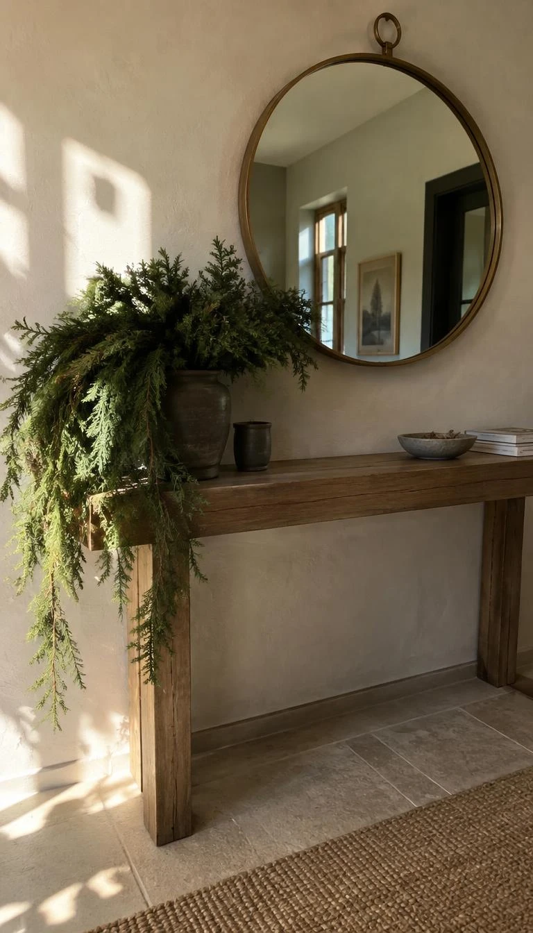 22 Christmas Entryway Table Decor Ideas That Welcome Guests In 2026